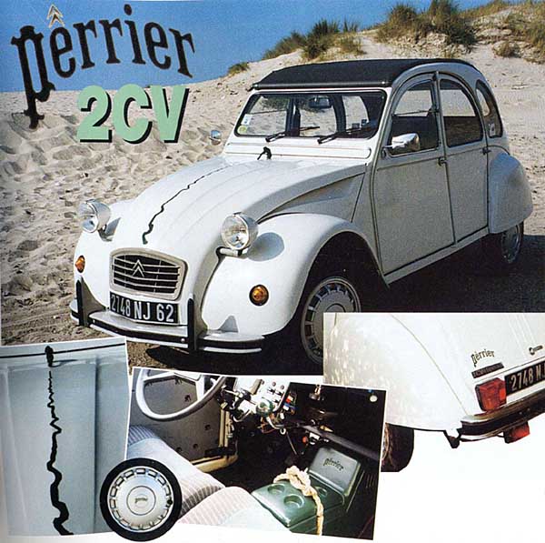 2CV s�rie limit�e Perrier